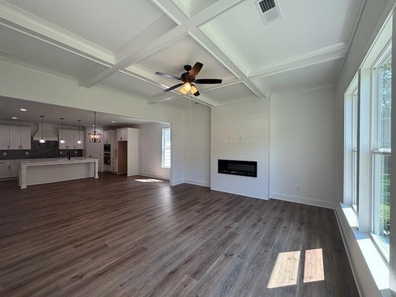 Spacious, unfurnished interior of a new home in Pinegate, Covington (Image 13). Spacious, unfurnished interior of a new home in Pinegate, Covington (Image 13).
