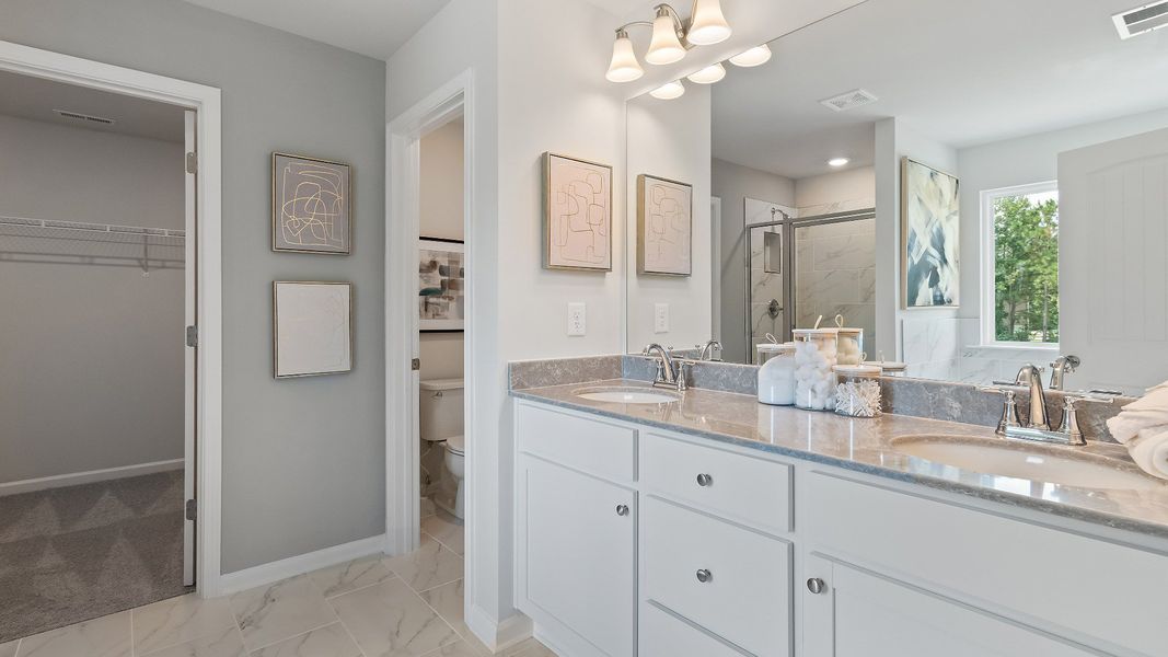 Furnished interior view inside a new home in Chapel Hill, Newnan (Image 27).