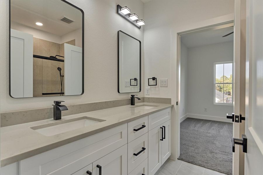 Furnished interior view inside a new home in , Montgomery (Image 11).