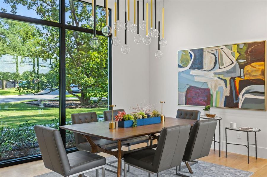 Furnished interior view inside a new home in , Dallas (Image 30). Furnished interior view inside a new home in , Dallas (Image 30).