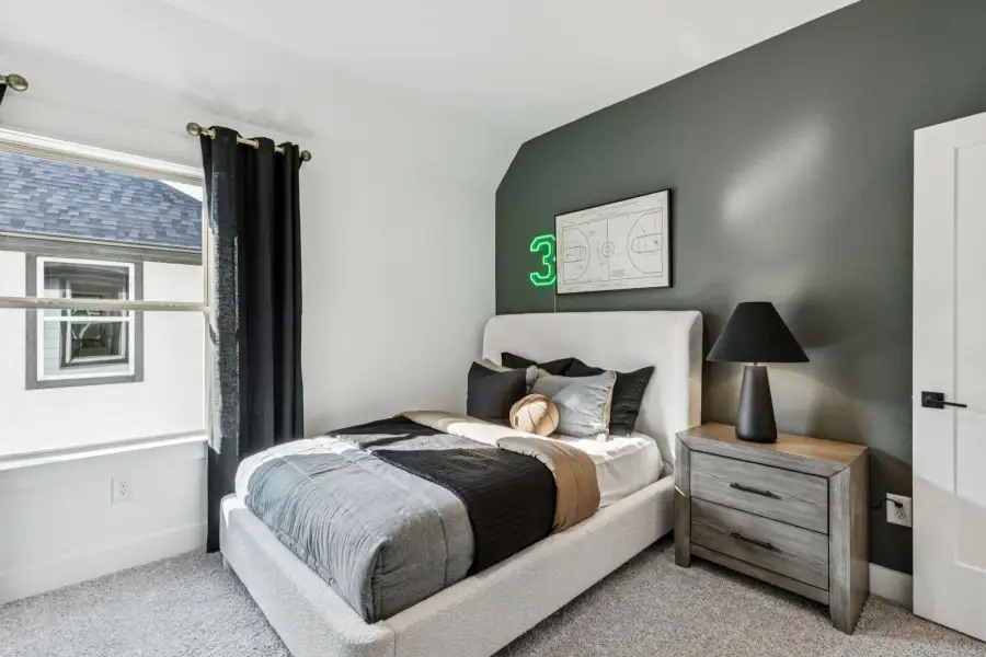 Representative furnished interior of a home built from the Iredell by Pulte Homes in Spring Branch Preserve, Montgomery (Image 9).