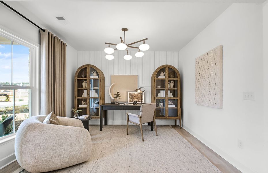 Representative furnished interior of a home built from the Braddock by Pulte Homes in Anderson Point Estates, McDonough (Image 11).