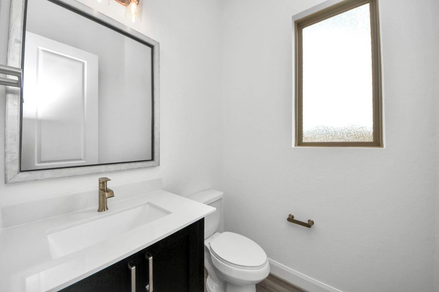 Furnished interior view inside a new home in Marvida, Cypress (Image 6).