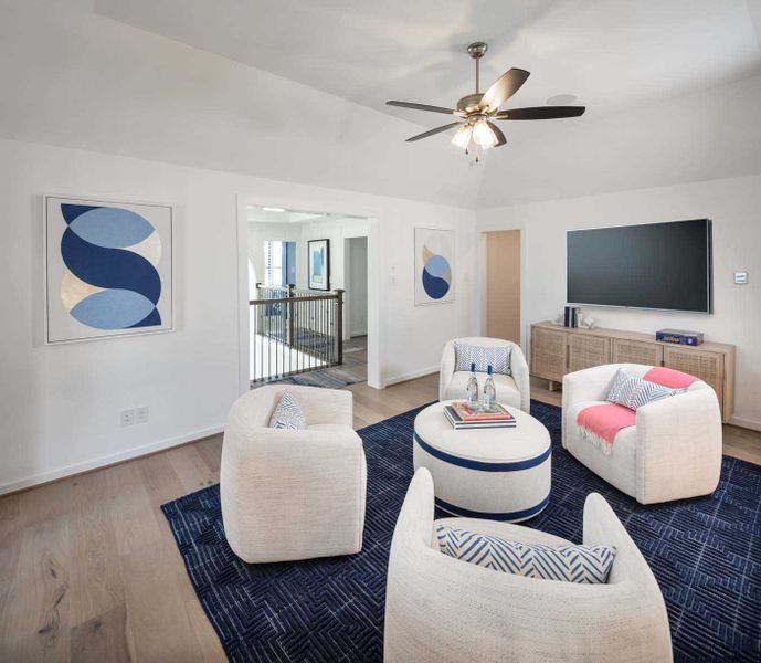 Representative Game Room - some options shown