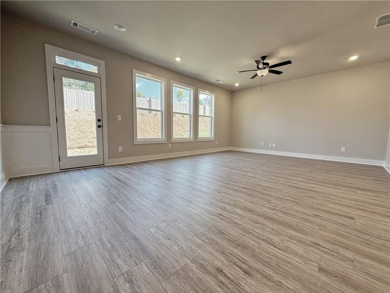 Spacious, unfurnished interior of a new home in , Tucker (Image 24).