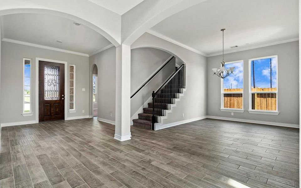 Spacious, unfurnished interior of a new home in High Park Hill, Arrington (Image 13).