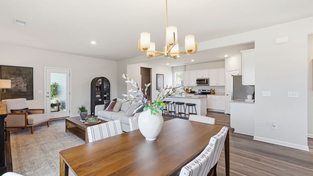 Furnished interior view inside a new home in Altama, Brunswick (Image 16).