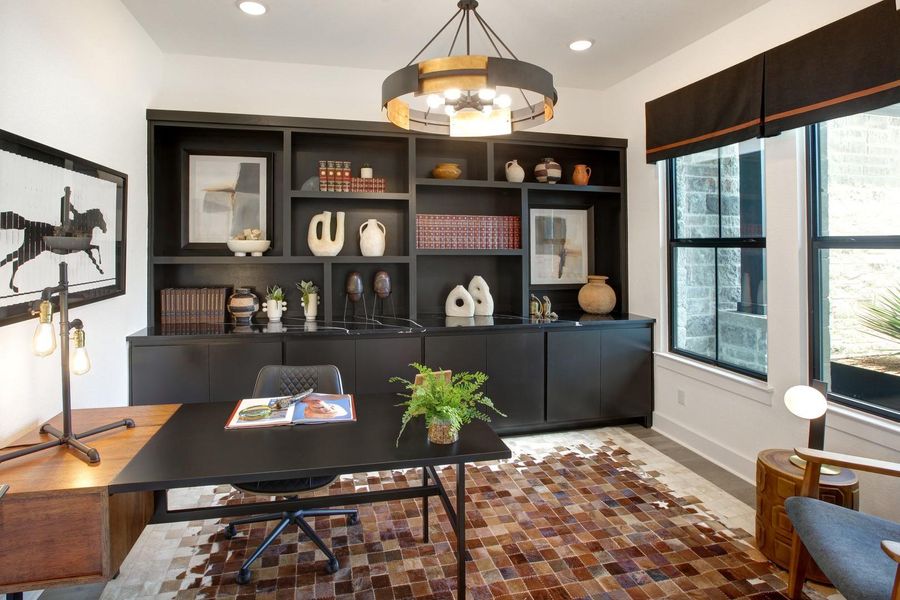 Furnished interior view inside a new home in , Georgetown (Image 4).
