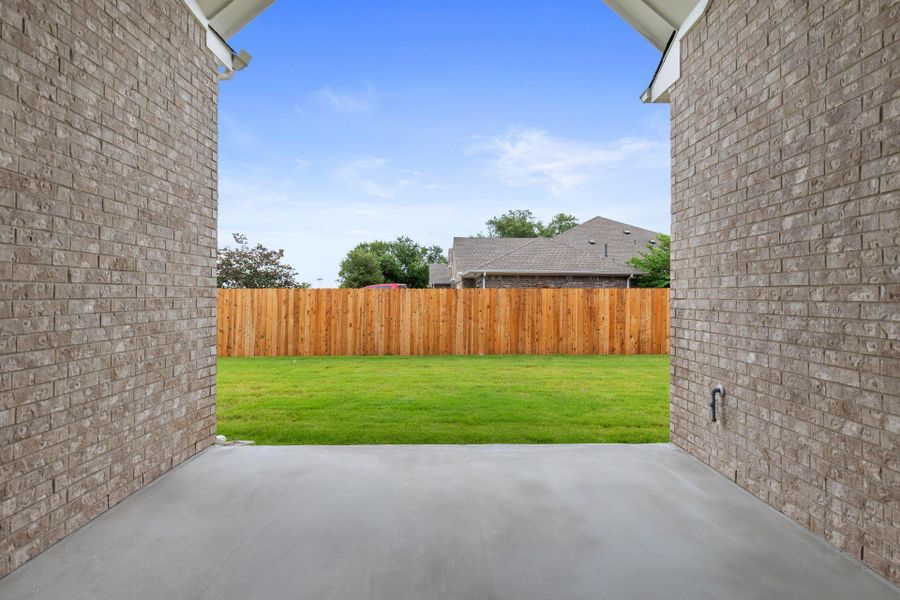 Rear Covered Patio Rear Covered Patio