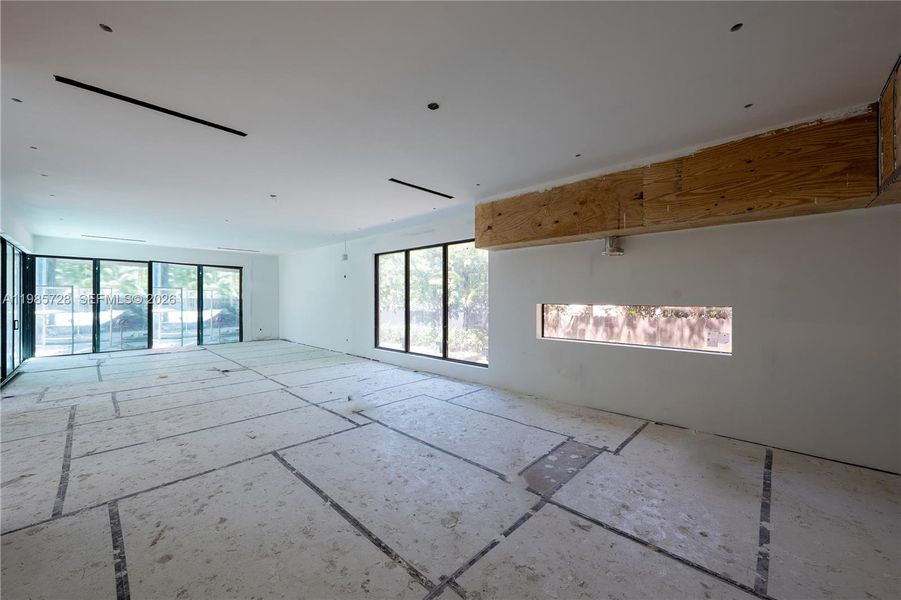 In-progress construction of a new home in , Miami, FL (Image 13).