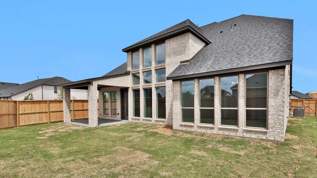 Exterior details and patio area of a home in Cross Creek West, Fulshear (Image 4). Exterior details and patio area of a home in Cross Creek West, Fulshear (Image 4).
