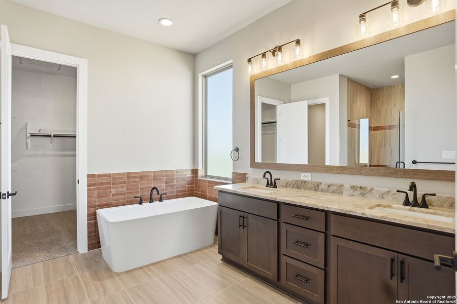 Furnished interior view inside a new home in Legacy at Lake Dunlap, New Braunfels (Image 16). Furnished interior view inside a new home in Legacy at Lake Dunlap, New Braunfels (Image 16).