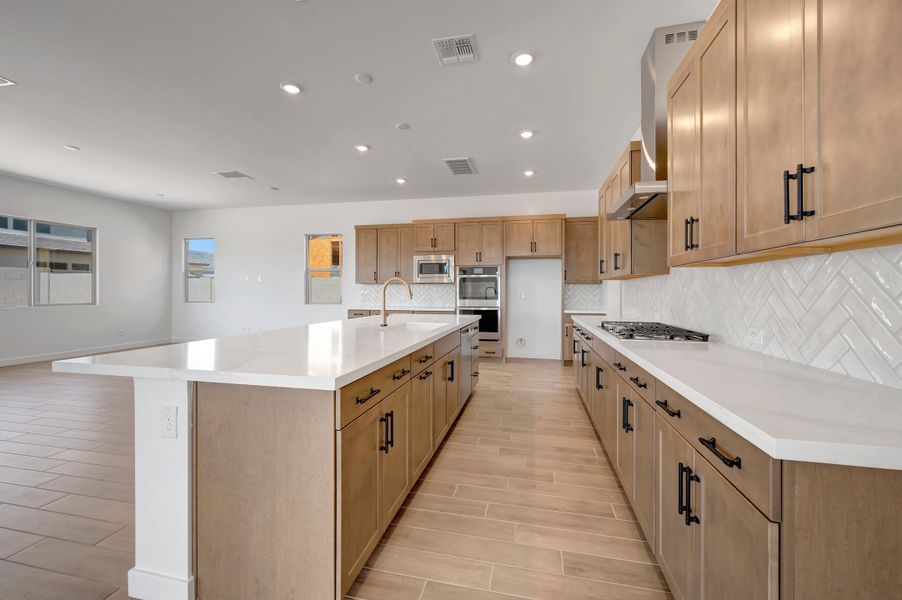 Furnished interior view inside a new home in Soleo, San Tan Valley (Image 7).