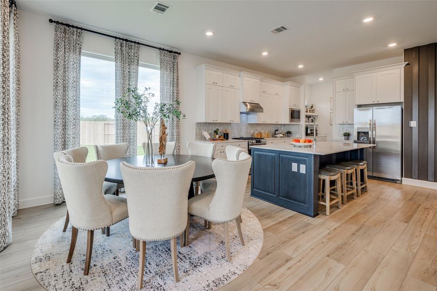 Furnished interior view inside a new home in Anniston, Katy (Image 29).