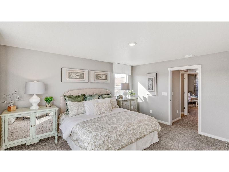 Furnished interior view inside a new home in Hansen Farm, Fort Collins (Image 10).