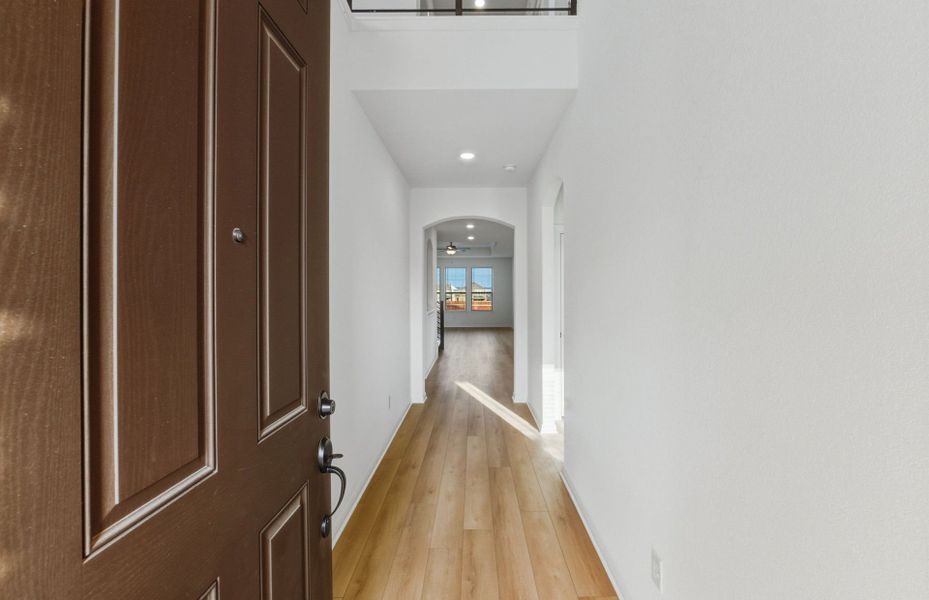 Spacious, unfurnished interior of a new home in Saddleback at Santa Rita Ranch, Liberty Hill (Image 38). Spacious, unfurnished interior of a new home in Saddleback at Santa Rita Ranch, Liberty Hill (Image 38).