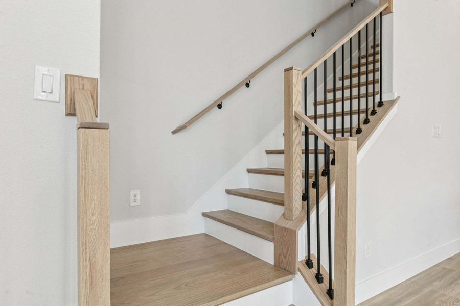 Spacious, unfurnished interior of a new home in Newman Village Townhomes, Frisco (Image 23).