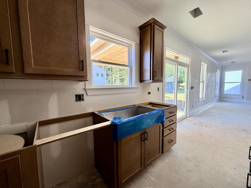 In-progress construction of a new home in Arbor West, Dawsonville, GA (Image 15).