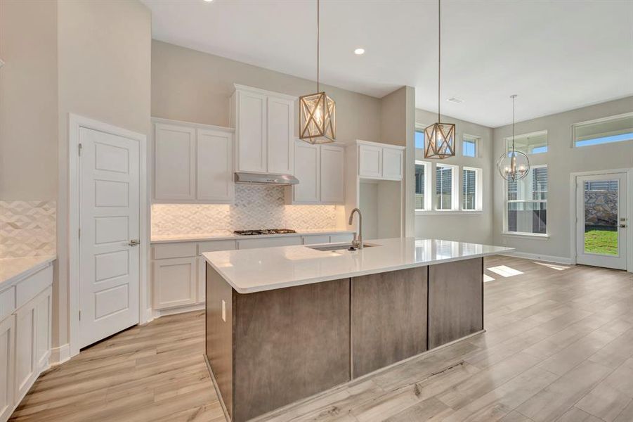 Furnished interior view inside a new home in Treeline, Justin (Image 4).