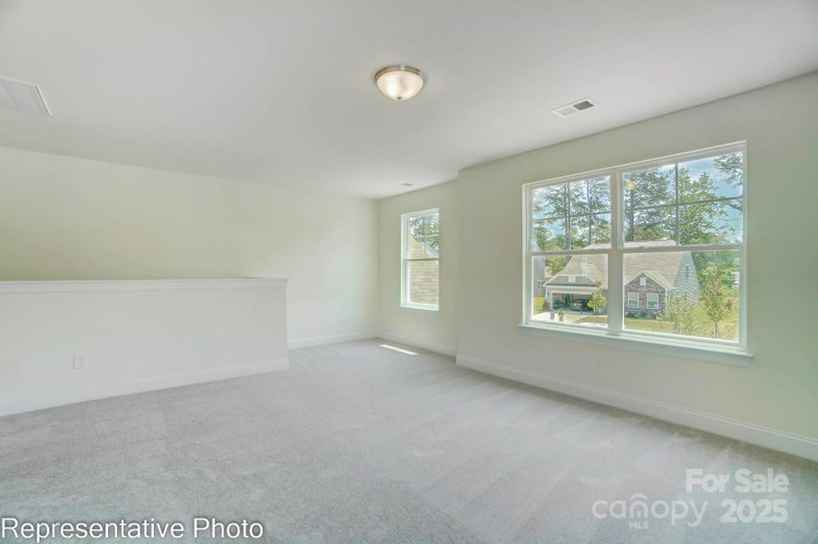 Spacious, unfurnished interior of a new home in The Meadows at Laurelbrook, Sherrills Ford (Image 14).