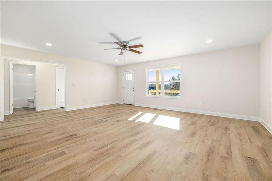 Spacious, unfurnished interior of a new home in , Mount Airy (Image 9).