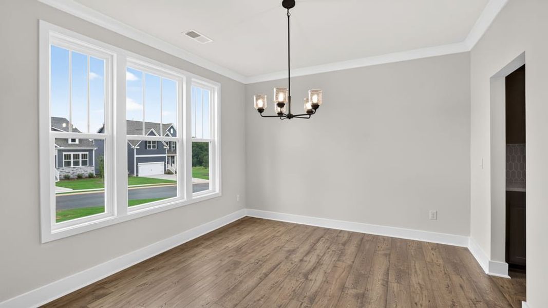 Spacious, unfurnished interior of a new home in Sunset Summits, Spartanburg (Image 20). Spacious, unfurnished interior of a new home in Sunset Summits, Spartanburg (Image 20).