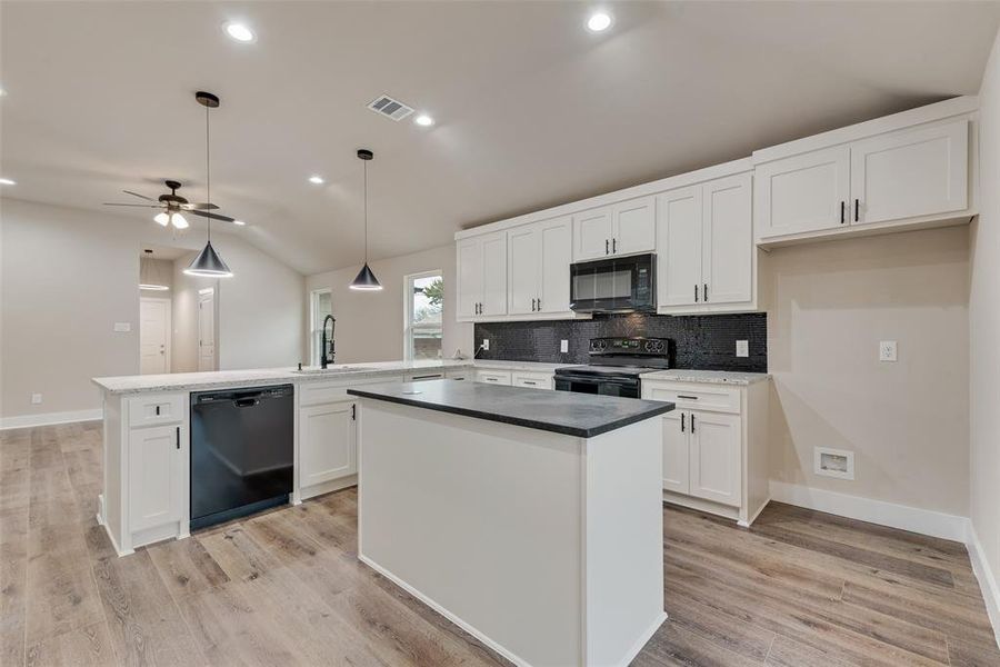 Furnished interior view inside a new home in , Dallas (Image 6). Furnished interior view inside a new home in , Dallas (Image 6).