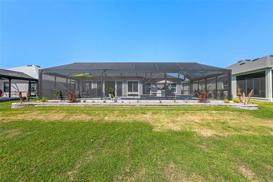 Exterior details and patio area of a home in , The Villages (Image 37).