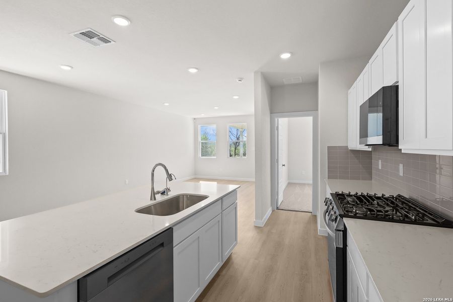 Furnished interior view inside a new home in Summerlin, San Antonio (Image 15).