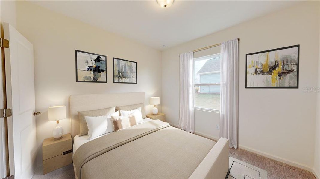 Furnished interior view inside a new home in , Polk City (Image 10).