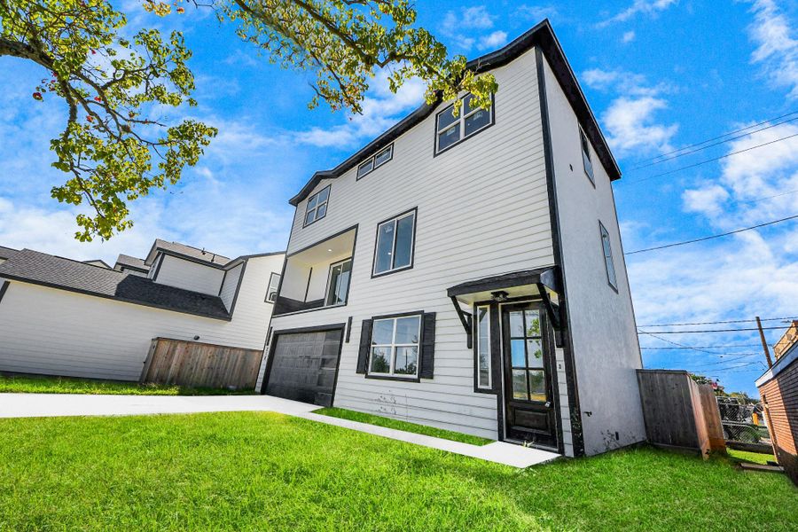Exterior details and patio area of a home in , La Porte (Image 2). Exterior details and patio area of a home in , La Porte (Image 2).
