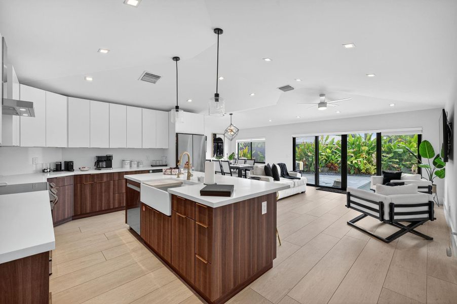 Furnished interior view inside a new home in , Oakland Park (Image 13). Furnished interior view inside a new home in , Oakland Park (Image 13).