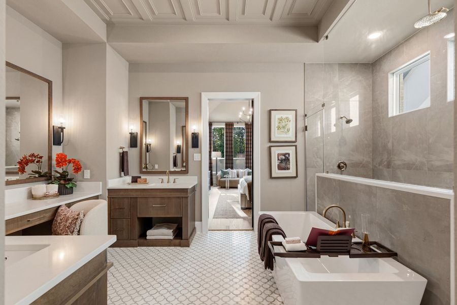 Representative Primary Bathroom - some options shown Representative Primary Bathroom - some options shown