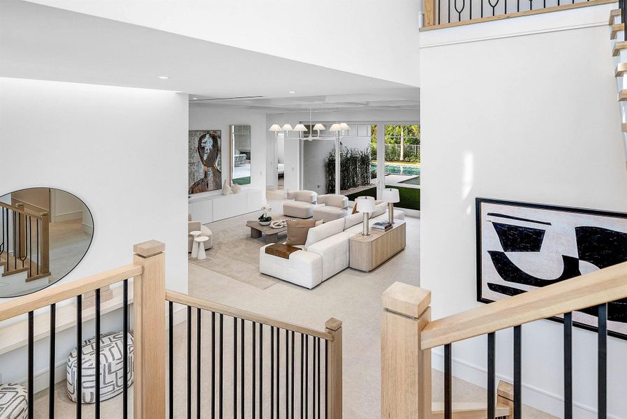 Furnished interior view inside a new home in , Delray Beach (Image 16).