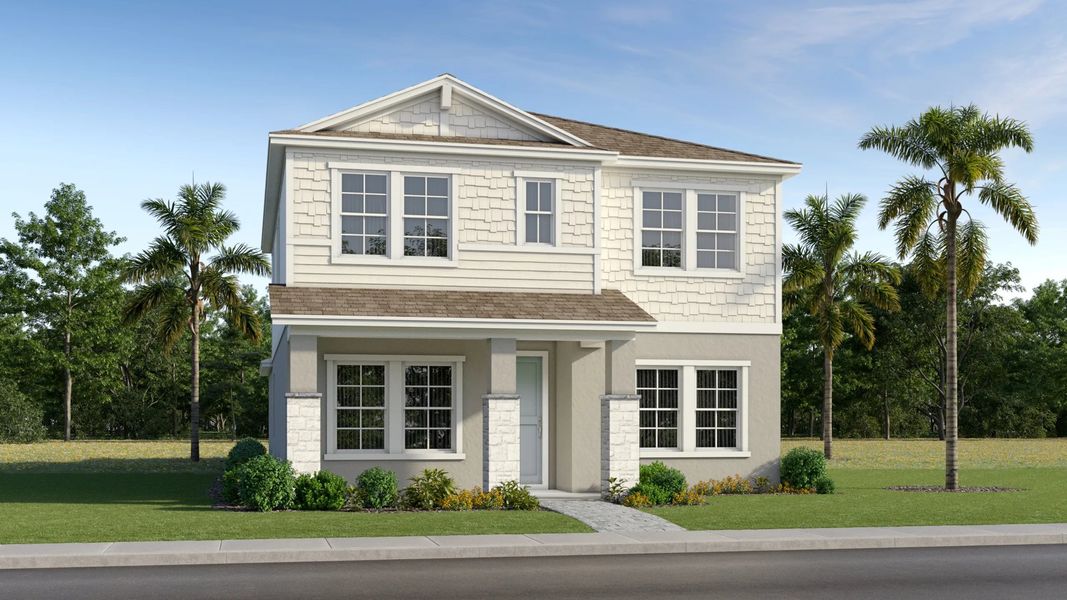 Home exterior render Home exterior render
