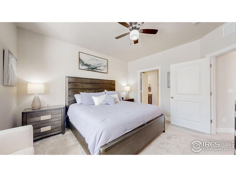 Furnished interior view inside a new home in Wilder at Timnath Ranch, Timnath (Image 7).