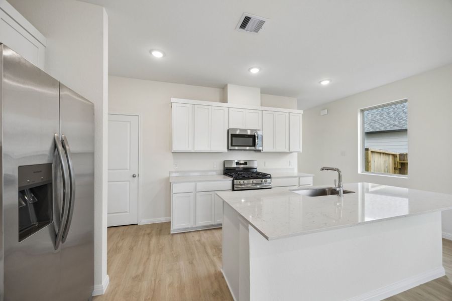 Furnished interior view inside a new home in Riviera Pines, Huffman (Image 16).