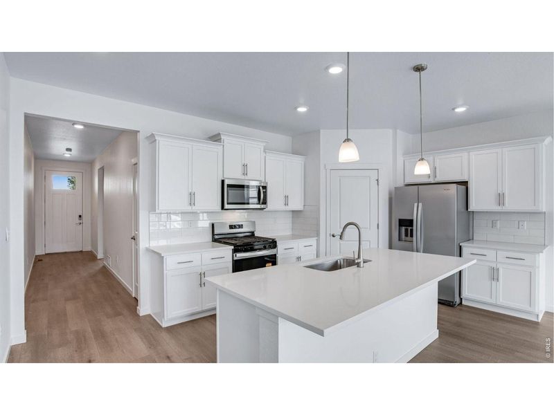 Furnished interior view inside a new home in Hansen Farm, Fort Collins (Image 10).