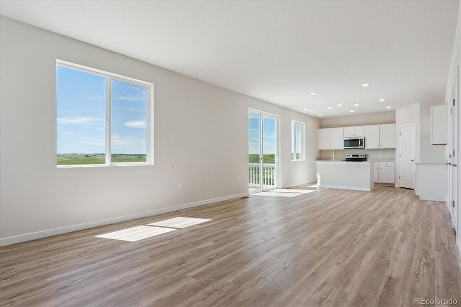 Spacious, unfurnished interior of a new home in Spring Valley Ranch, Elizabeth (Image 14).