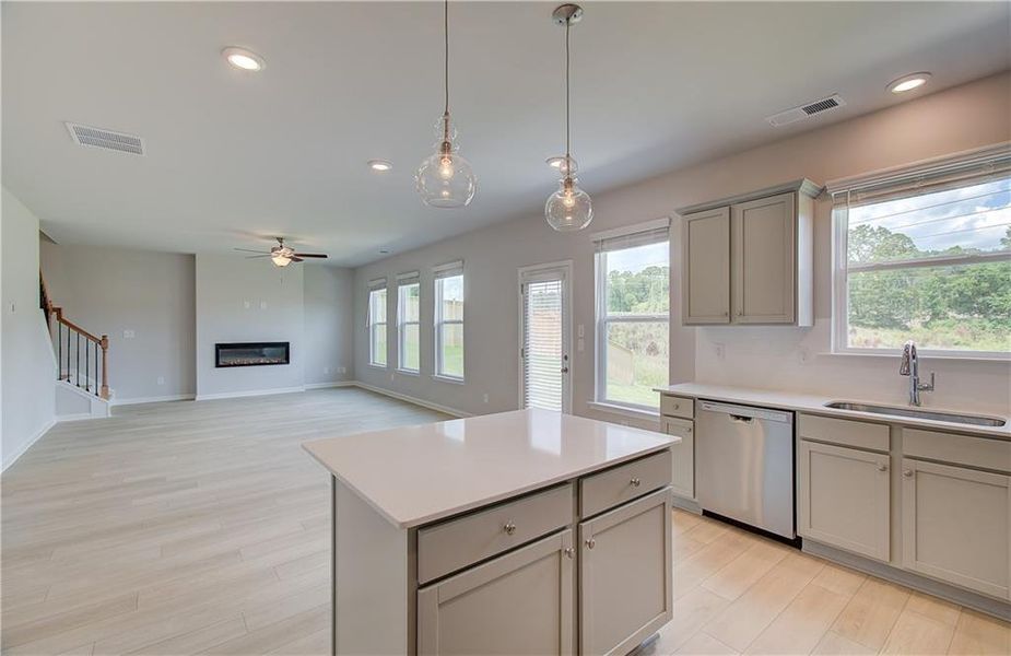Furnished interior view inside a new home in Chapel Hill, Newnan (Image 7). Furnished interior view inside a new home in Chapel Hill, Newnan (Image 7).