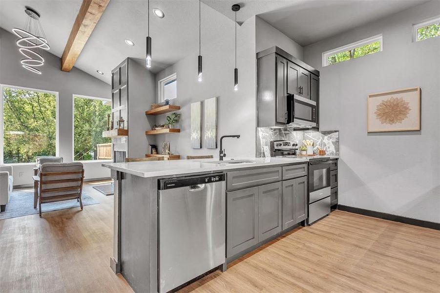 Furnished interior view inside a new home in , Greenville (Image 7). Furnished interior view inside a new home in , Greenville (Image 7).