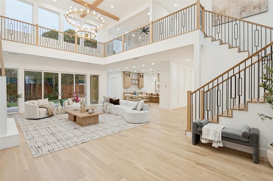 Furnished interior view inside a new home in , Dallas (Image 17).