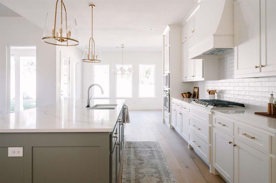 Furnished interior view inside a new home in , Weatherford (Image 12).