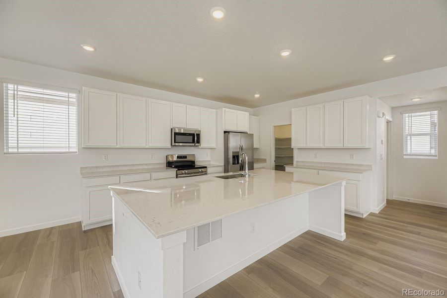 Furnished interior view inside a new home in Sterling Ranch, Littleton (Image 5).
