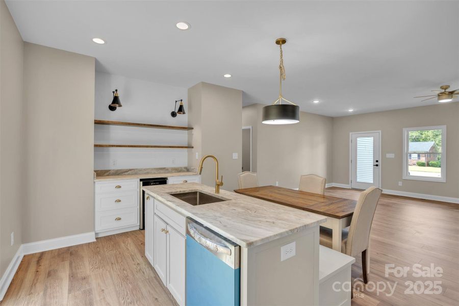 Furnished interior view inside a new home in , Statesville (Image 11).