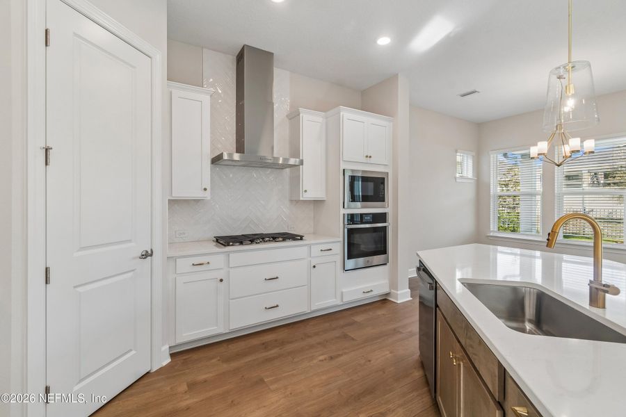 Furnished interior view inside a new home in Granville at eTown 38', Jacksonville (Image 4).