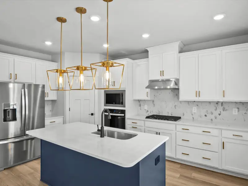 Furnished interior view inside a new home in Cedar Shoals - Signature Collection, Piedmont (Image 4).