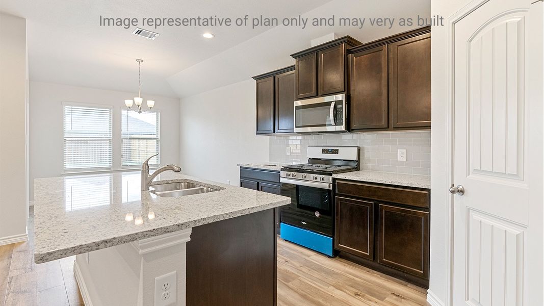 Furnished interior view inside a new home in Royal Oak South, Corpus Christi (Image 5).