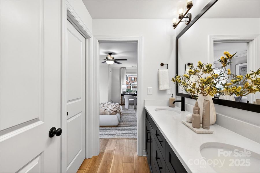 Furnished interior view inside a new home in , Mooresville (Image 26).