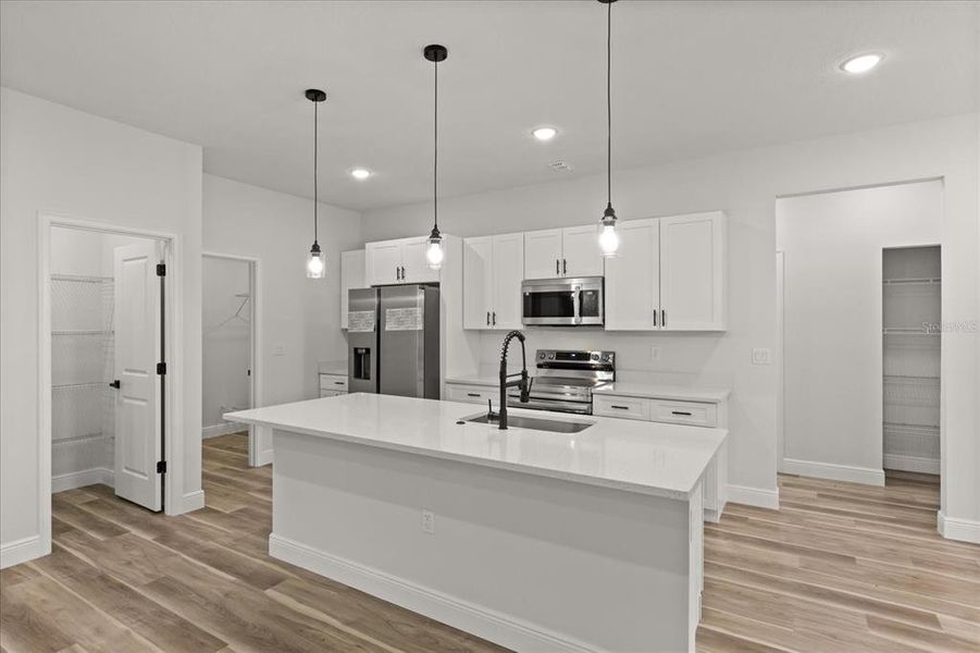 Furnished interior view inside a new home in , Ocala (Image 4). Furnished interior view inside a new home in , Ocala (Image 4).